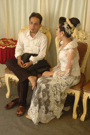 bride and groomの写真素材