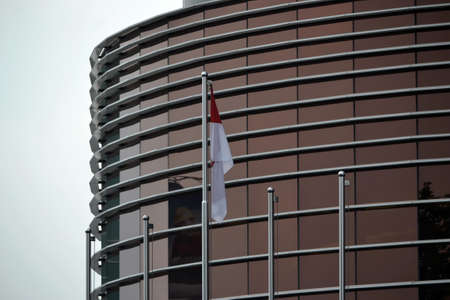 bandung, indonesia-june 13, 2014-Trans Luxury hotel building in bandung, west java-indonesiaのeditorial素材