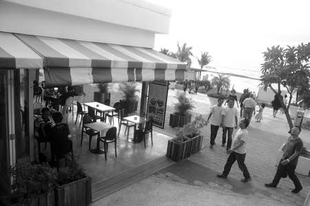 bali, indonesia-november 25, 2012  discovery shopping mall building exterior at kuta, bali-indonesia のeditorial素材