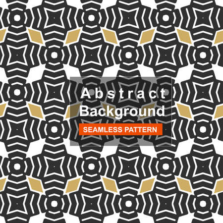 Abstract geometric seamless pattern background, vector illustrationのイラスト素材