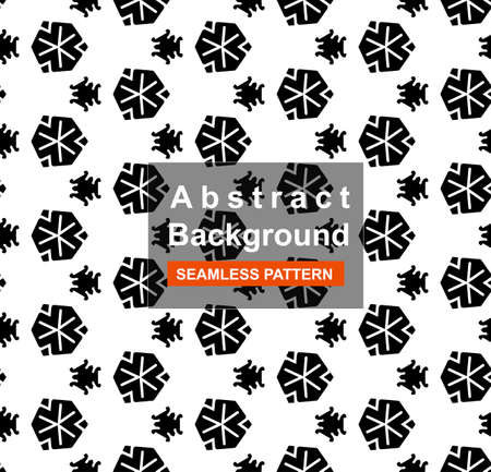 Abstract geometric seamless pattern background, vector illustrationのイラスト素材