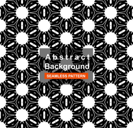 Abstract geometric seamless pattern background, vector illustrationのイラスト素材
