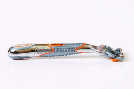 Izolated razor on white background