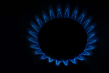 Gas fireの写真素材