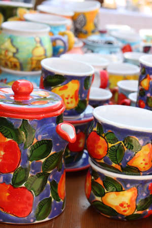 Beautiful cupsの写真素材