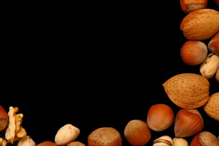 Isolated peanutsの写真素材