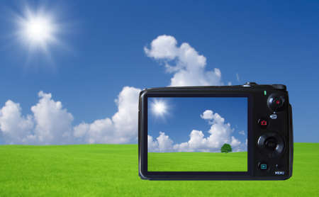 Digital cameraの写真素材