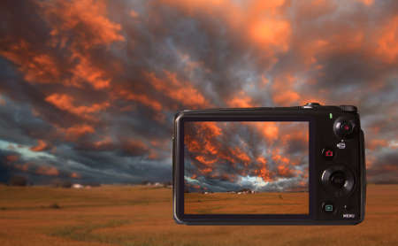 Digital cameraの写真素材