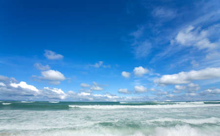 beach and sunの写真素材