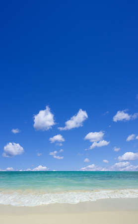 beach and waveの写真素材