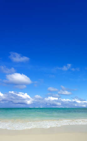 beach and waveの写真素材