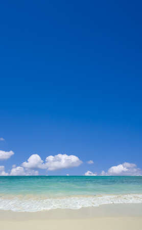 beach and waveの写真素材