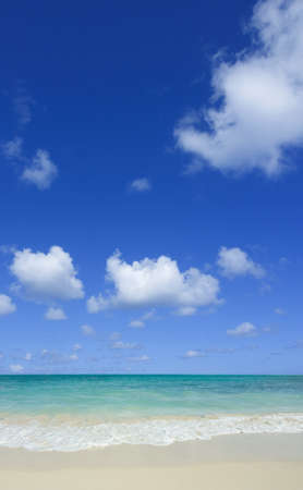 beach and waveの写真素材
