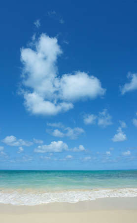 beach and waveの写真素材