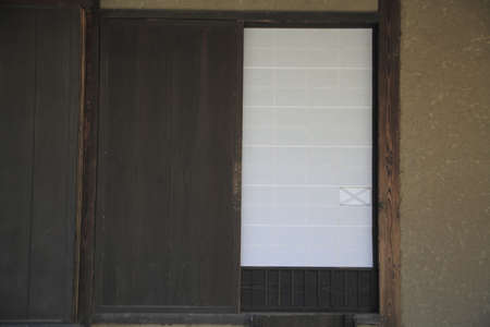 Japanese shoji screenの写真素材