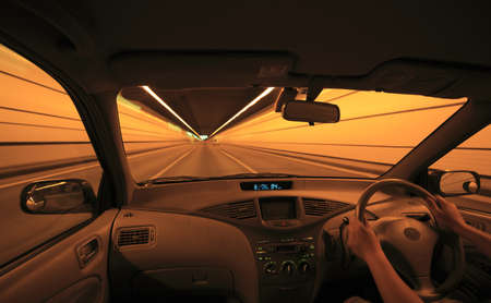 Driving carの写真素材