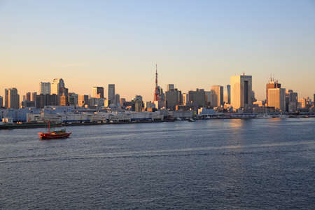 Tokyo at nightの写真素材