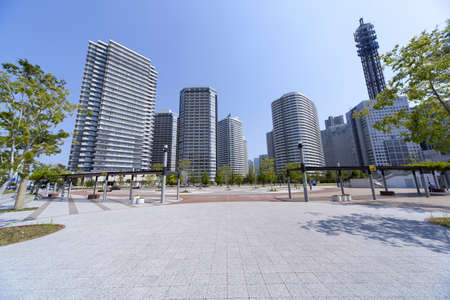 Highrise Apartment Buildingの写真素材