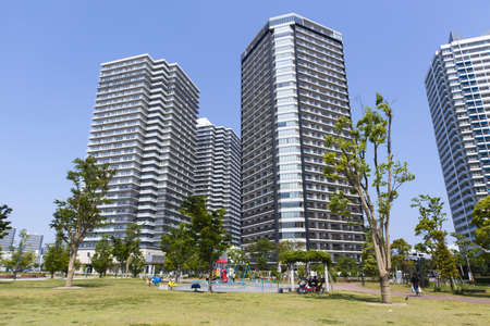 Highrise Apartment Buildingの写真素材