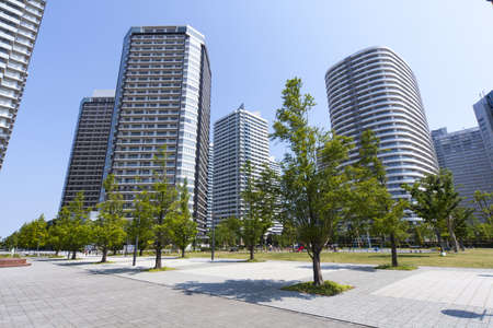 Highrise Apartment Buildingの写真素材