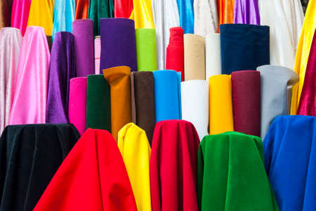 Multiple Roles of Colorful Fabricの写真素材