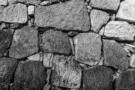 Black and white wall pattern for backgroud useの写真素材