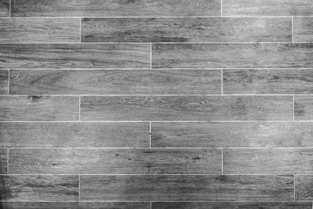 Black and white wood textured wall for background useの写真素材