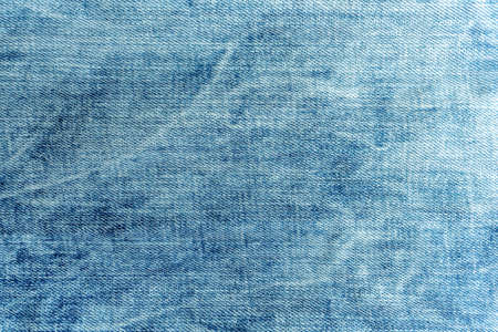 Texture of blue denim jeans for background useの写真素材