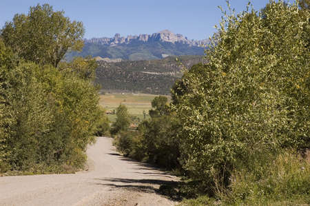 Road to Ridgway Valleyの写真素材