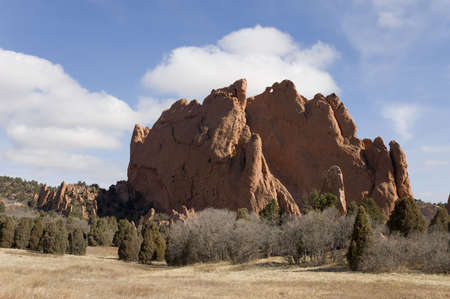 Garden of the Gods Viewの写真素材
