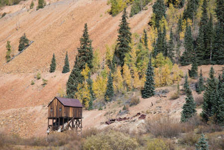 Chattanooga on Highway 550, Colorado の写真素材