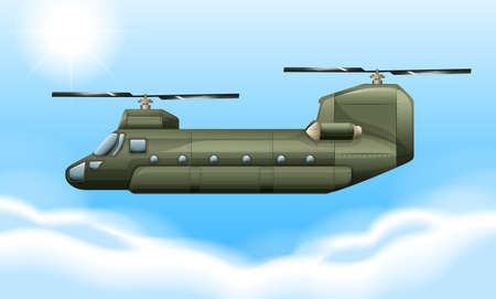  Illustration of a chopperのイラスト素材
