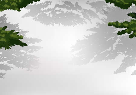 Tree background shadow texture illustrationのイラスト素材