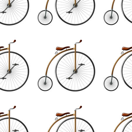 Seamless design pattern isolated on white illustrationのイラスト素材