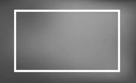 Border template with gray background illustrationのイラスト素材