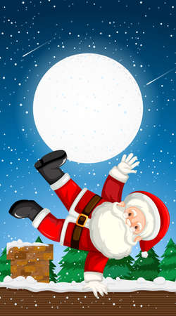 Background templates with christmas theme illustrationのイラスト素材