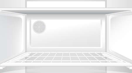 Close up an inside the refrigerator  illustrationのイラスト素材