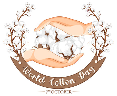 International Day of Non Violence Poster illustrationのイラスト素材