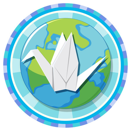 Thumbnail design with life cycle of a mosquito  illustrationのイラスト素材