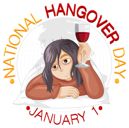 Santa Claus and Christmas gift box illustrationのイラスト素材