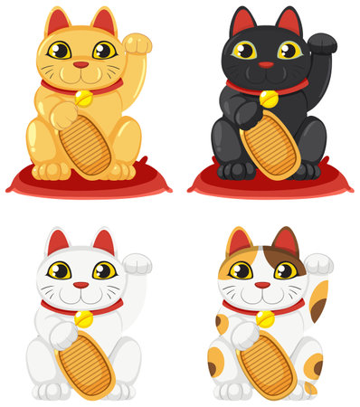 Element and symbol of Japanese culture illustrationのイラスト素材