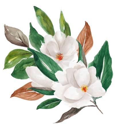 Floral Foliage Wreath, Floral Bouquet, Flower Ribbon, Sprig, Blossomの写真素材