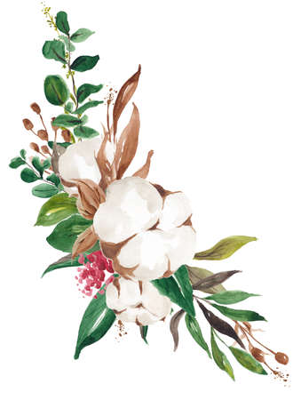 Floral Foliage Wreath, Floral Bouquet, Flower Ribbon, Sprig, Blossomの写真素材