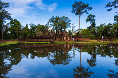 Kampuchea Siem Reap Angkor Watのeditorial素材