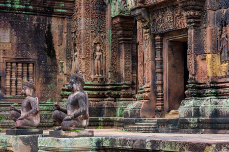 Kampuchea Siem Reap Angkor Watの写真素材