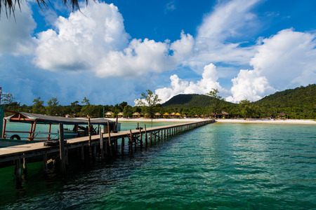 Kampuchea Sihanouk Salem high Dragon Island Zhanqiaoのeditorial素材