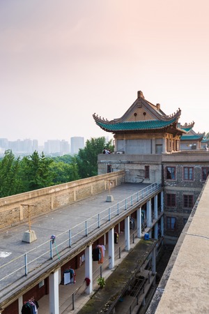 Wuhan University dormitory, Hubei Provinceのeditorial素材