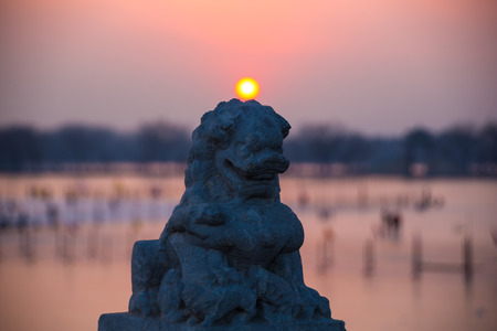 Beijing the Summer Palace winter sceneryのeditorial素材