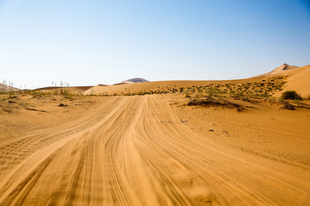 Inner Mongolia China Badan Jilin desert sceneryの写真素材