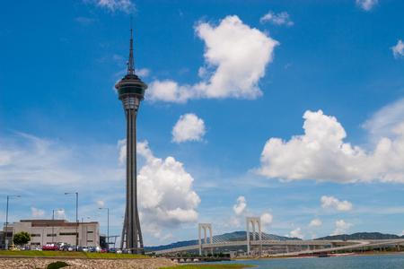 Urban scenery of Macao, Chinaのeditorial素材